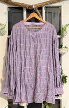 Load image into Gallery viewer, Shein Lilac Blouse & Shorts Set 3X (fits small)