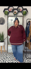 Load image into Gallery viewer, American Eagle Maroon Varsity Pullover XXL