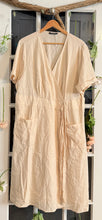 Load image into Gallery viewer, Bloomchic Beige Crepe Dress 22-24