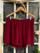 Load image into Gallery viewer, Shein Maroon Blouse & Shorts Set 4X