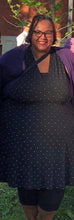 Load image into Gallery viewer, Torrid Black Polka Dot Dress 5X