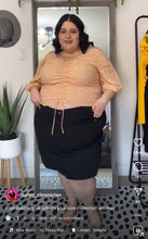 Load image into Gallery viewer, Penn. Black Skirt with Shorts 28