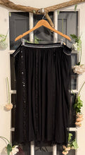 Load image into Gallery viewer, Ulla Popken Black Skirt with Sequin Accents 26