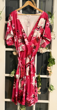 Load image into Gallery viewer, Pipa Fashion bright pink floral dress 26/28
