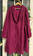 Load image into Gallery viewer, Torrid raspberry felted jacket 6X