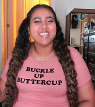 Load image into Gallery viewer, Torrid "Buckle up Buttercup" Tee 2X