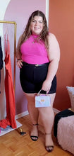 Load image into Gallery viewer, Cuffed Black Shorts 3X