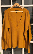 Load image into Gallery viewer, Mustard V-Neck Sweater 3X