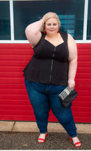 Load image into Gallery viewer, Grey/Olive Dia & Co. Ankle Skinny Jeans 30W