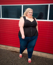 Load image into Gallery viewer, Grey/Olive Dia & Co. Ankle Skinny Jeans 30W