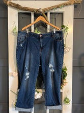 Load image into Gallery viewer, Distressed Dark Denim 20