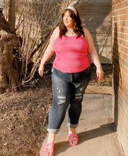 Load image into Gallery viewer, Distressed Dark Denim 20