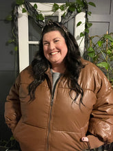 Load image into Gallery viewer, Light Brown Puffer Jacket 22/24