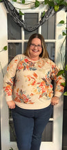 Load image into Gallery viewer, Torrid Beige Floral Sweatshirt 2X