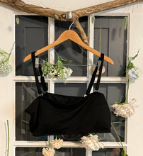 Load image into Gallery viewer, Cider Curve Black Ribbed Bikini 4X
