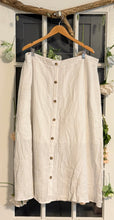 Load image into Gallery viewer, Shein White Button-Down Skirt 4X
