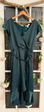 Load image into Gallery viewer, Addition Elle Emerald Satin Dress 22
