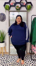 Load image into Gallery viewer, Adidas Navy Blue Pullover 4X
