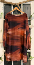 Load image into Gallery viewer, Shein Rust Gradient Dress 4X
