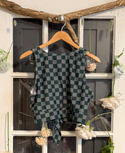 Load image into Gallery viewer, Shein Green Checkered 2-Piece Swimsuit 3X
