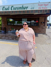 Load image into Gallery viewer, Torrid Orange &amp; White Striped Set 4X
