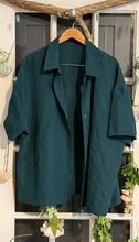 Load image into Gallery viewer, Shein Green Blouse &amp; Shorts Set 4X
