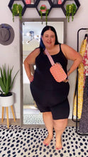 Load image into Gallery viewer, Torrid Black Shorty Romper 4X
