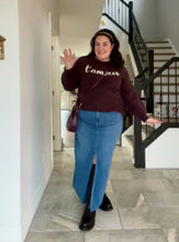 Load image into Gallery viewer, Reitman's L'Amour Brown Sweater 2X
