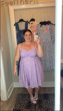 Load image into Gallery viewer, Torrid Lilac Floral Dress 2X
