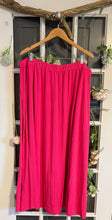 Load image into Gallery viewer, Eloquii Hot Pink Skirt Set Top 22 Skirt 22/24
