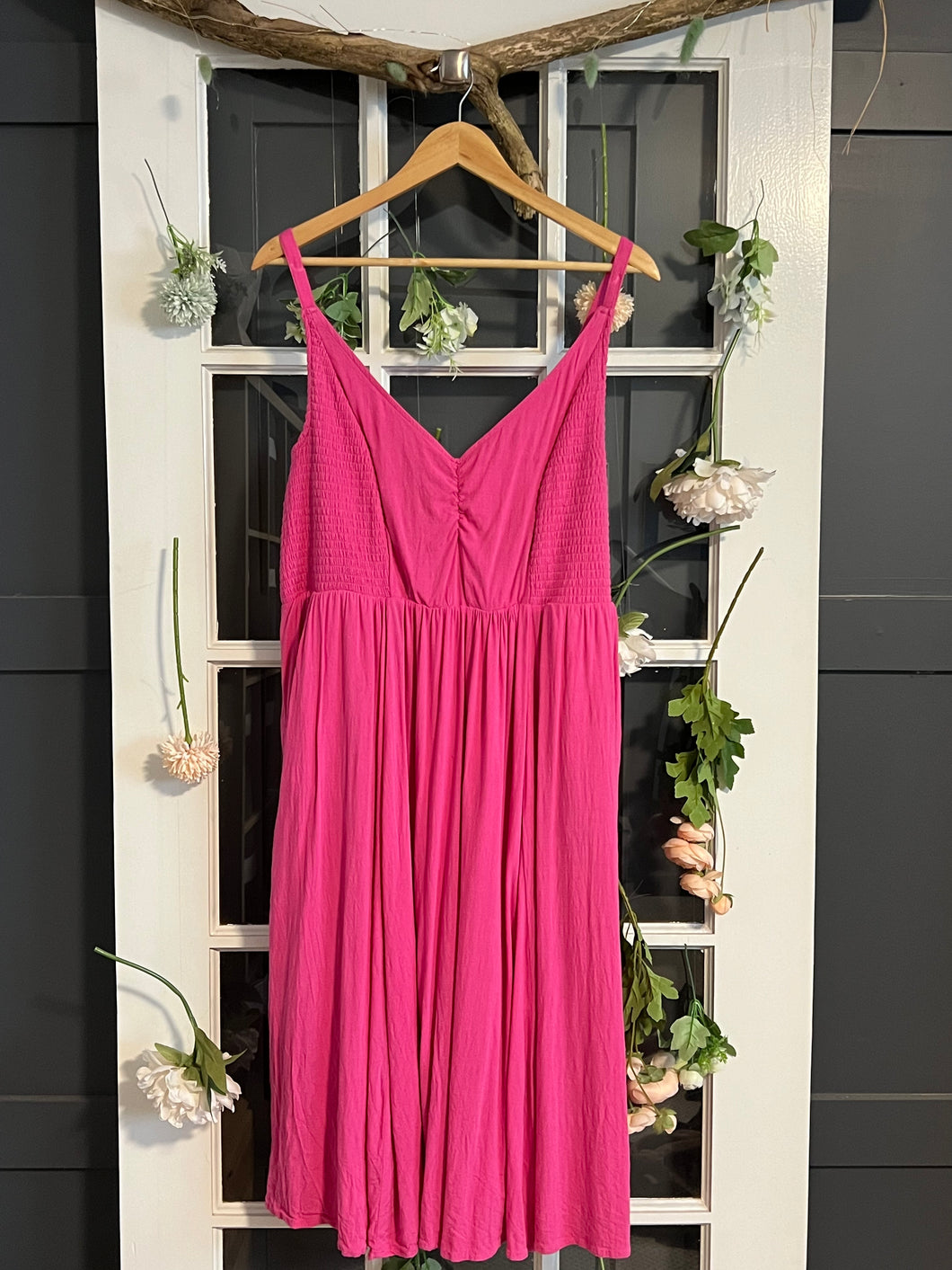Torrid Pink Summer Dress 2X