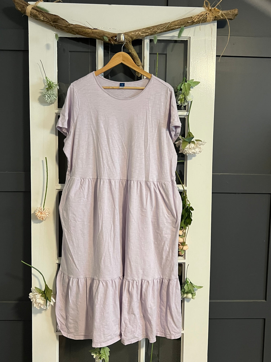 Old Navy Lilac tiered Dress 2X