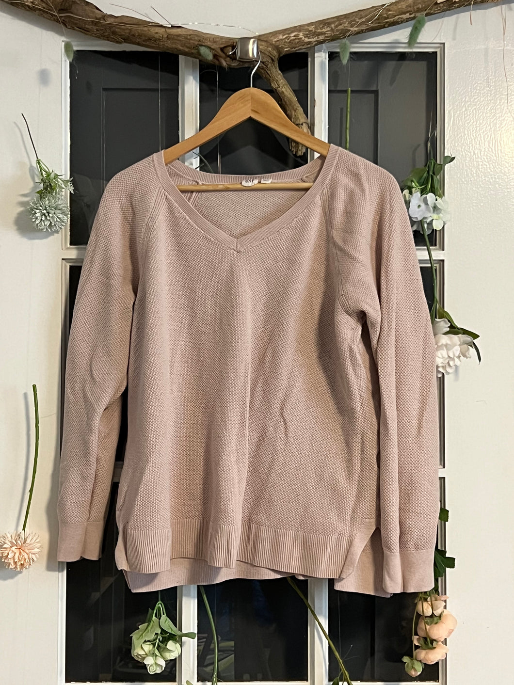 GAP Blush V-Neck XXL