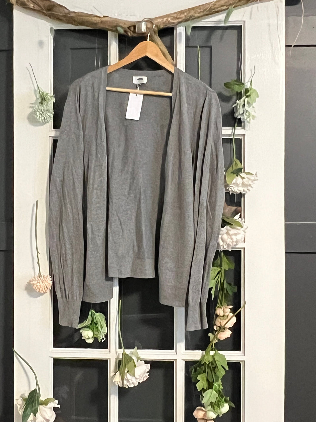 Old Navy Grey Cardigan XXL