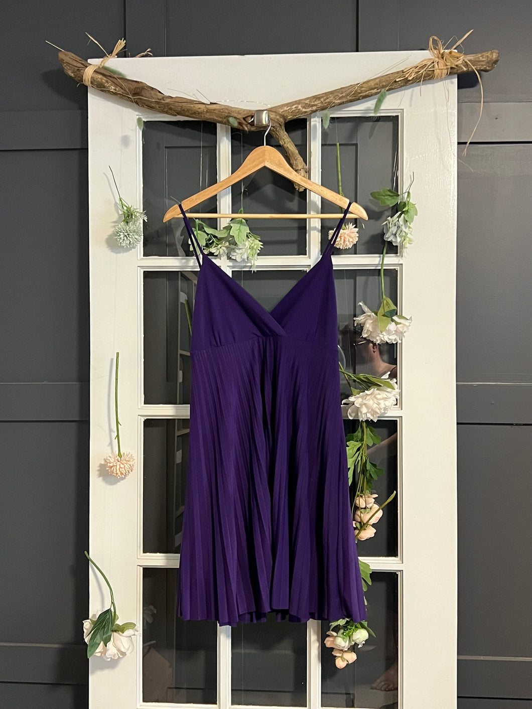 Purple Babydoll Tank L