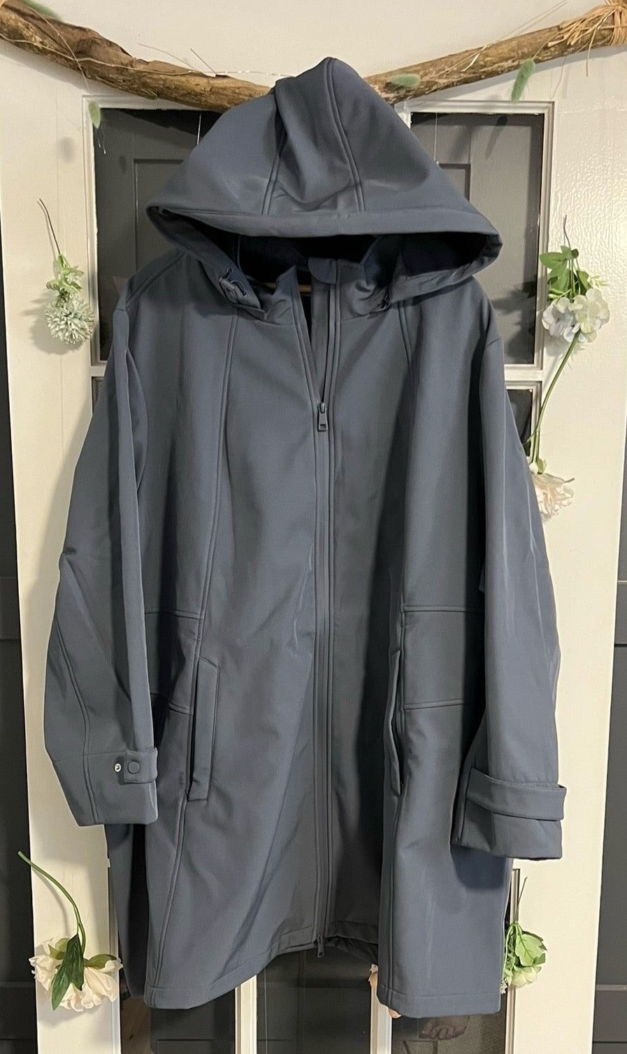 Addition Elle Powder Blue Rain Jacket 6X