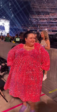 Load image into Gallery viewer, Eloquii Sequin Heart Dress 24
