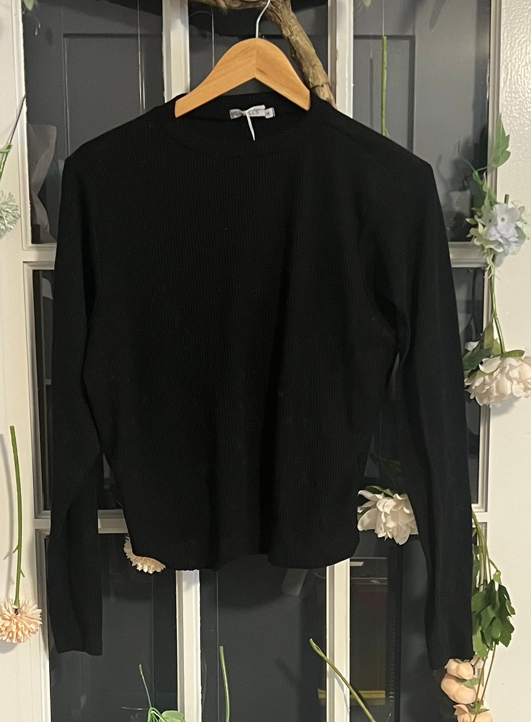 Rebdolls Long-Sleeved Black Top 3X