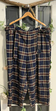 Load image into Gallery viewer, Bloomchic Plaid Pants with Belt 22-24
