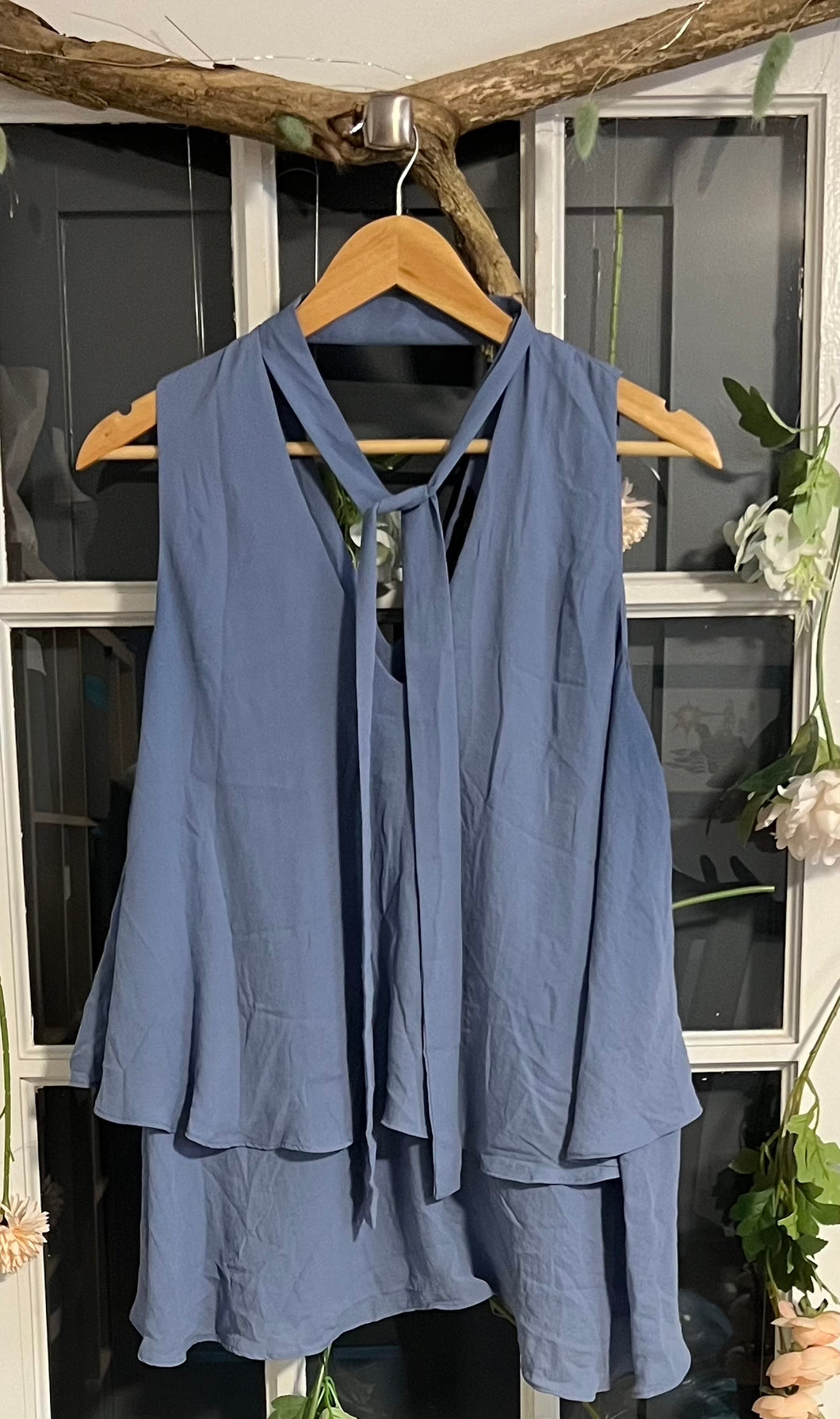 Penn. Periwinkle  Sleeveless Blouse 18