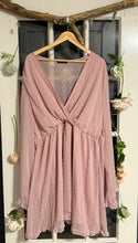 Load image into Gallery viewer, Bloomchic Blush Babydoll Dress 2X
