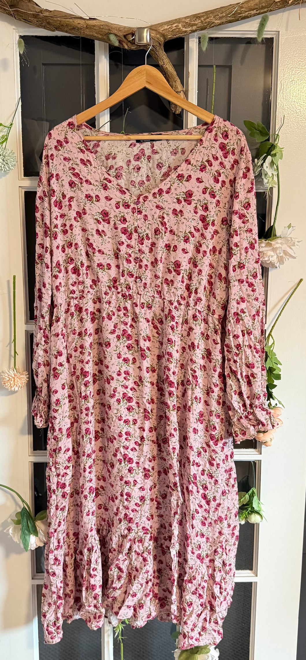 Yoins Rose Floral Maxi 3X