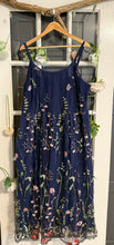 Load image into Gallery viewer, Bloomchic Navy Floral Dress 22-24
