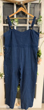 Load image into Gallery viewer, Unique Vintage Denim Overalls 4X 22-24
