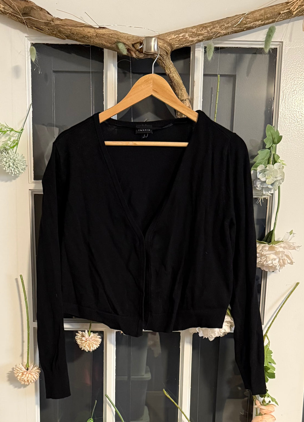 Torrid Black Cardigan 2X