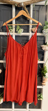 Load image into Gallery viewer, Burnt Orange Shorty Romper 4X
