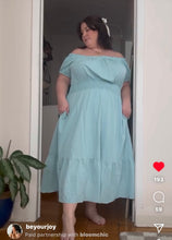 Load image into Gallery viewer, Bloomchic Mint Maxi Dress 22-24
