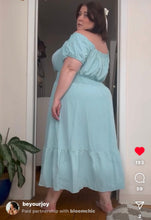 Load image into Gallery viewer, Bloomchic Mint Maxi Dress 22-24
