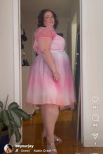 Load image into Gallery viewer, Unique Vintage Pink Ombre Dress 3X
