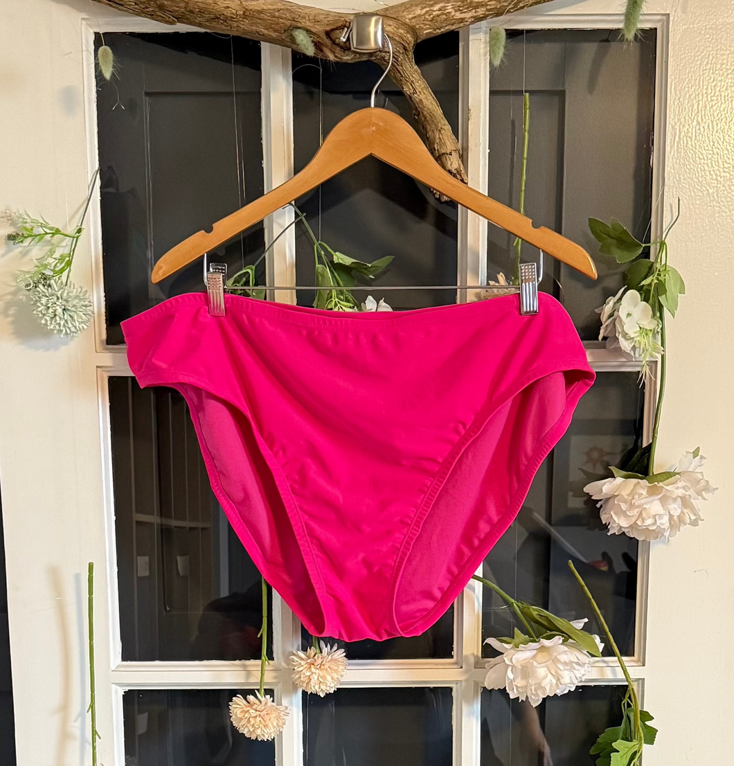 Old Navy Fuschia Swim Bottoms 4X